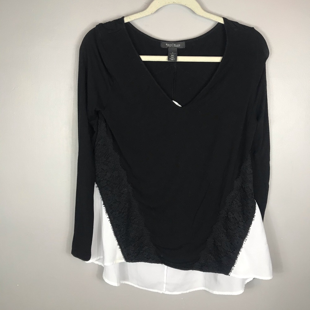 White House long sleeves lightweight top S